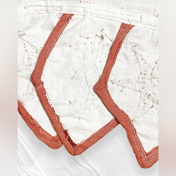 Vintage Handmade Beaded Corset Vest - Picture 10 of 15